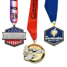 Персонализиран златен спортен медал