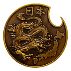 Колекционерска монета със сребърно покритие Сувенир за пътуване Антична монета