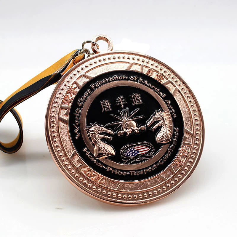 Червен бронзов медал за таекуондо трето място